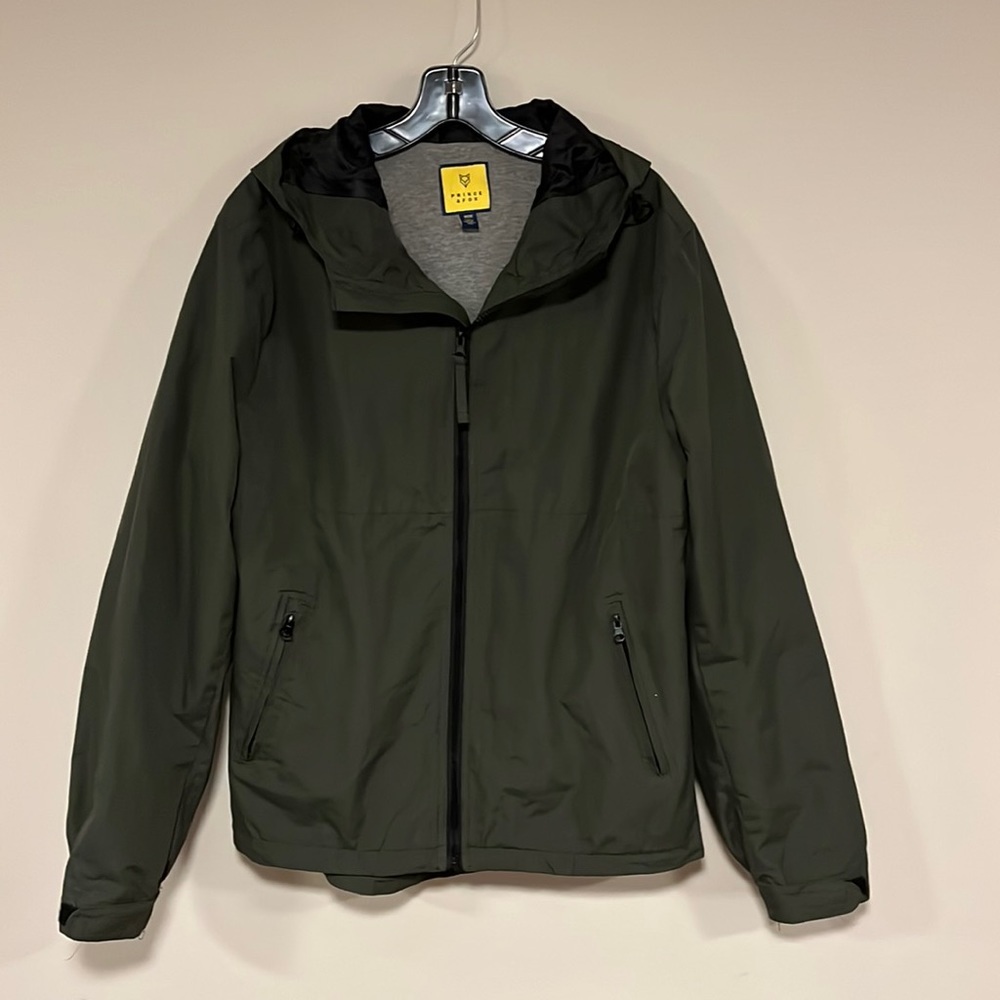 Prince and fox men’s size medium olive green colored jacket